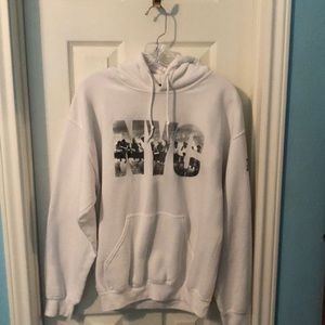NYC white hoodie!